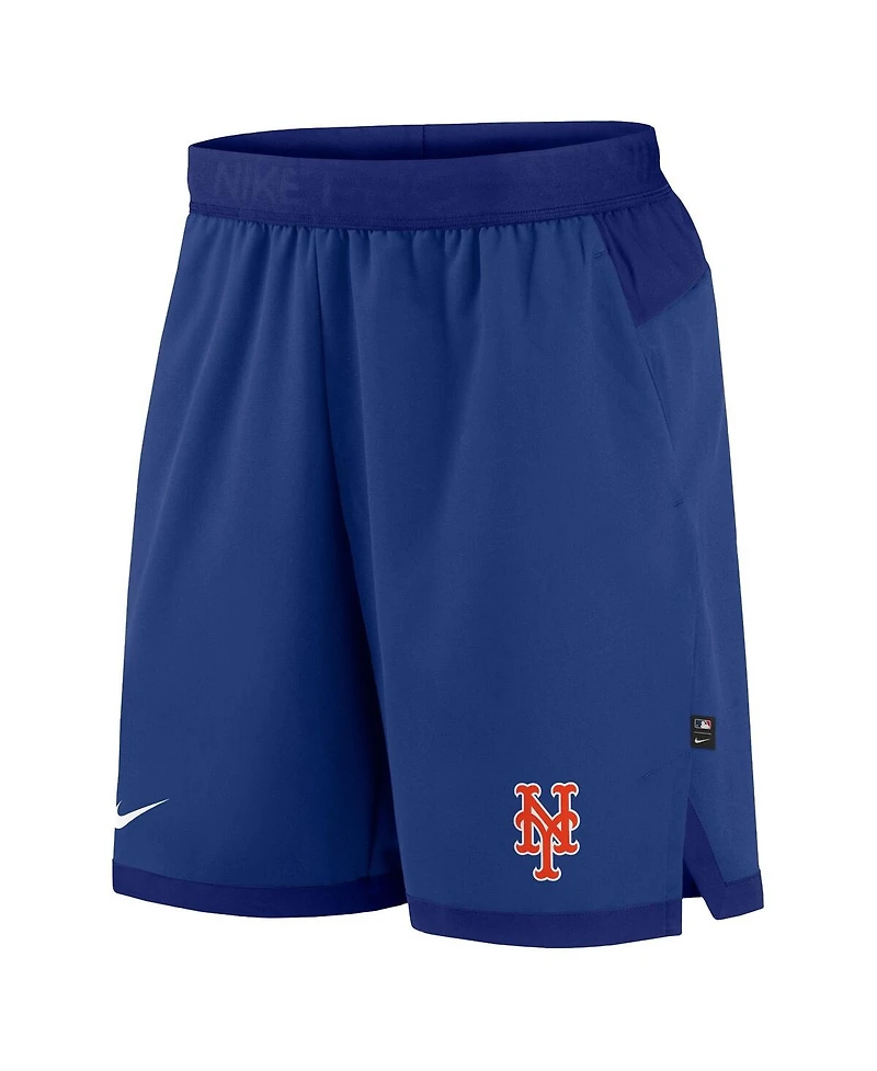 Men's Nike Royal New York Mets Authentic Collection Flex Vent Performance Shorts