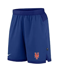 Men's Nike Royal New York Mets Authentic Collection Flex Vent Performance Shorts