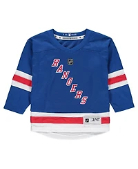 Toddler Boys and Girls Artemi Panarin Blue New York Rangers Home Replica Player Jersey