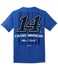 Men's Stewart-Haas Racing Team Collection Royal Chase Briscoe Flag T-shirt