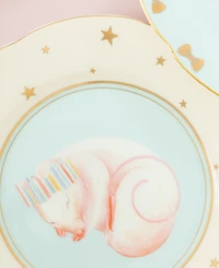 Yvonne Ellen Squirrel, Doggie, Mousey, Polar Bear Tea Plates, Set of 4