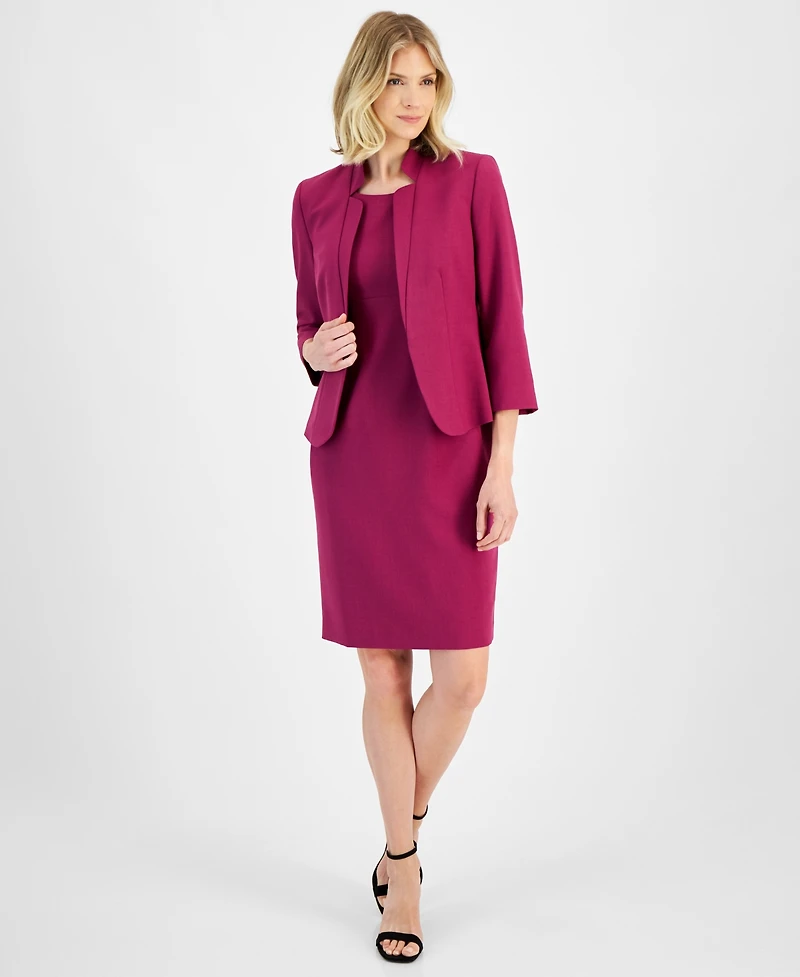 Le Suit Jacket & Empire Sheath Dress, Regular & Petite Sizes