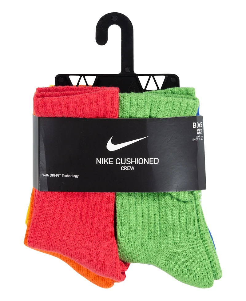 Nike Little Kids 6-Pk. Performance Crew Socks