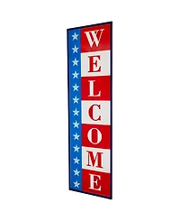 Northlight Americana Welcome Metal Wall Sign, 40"