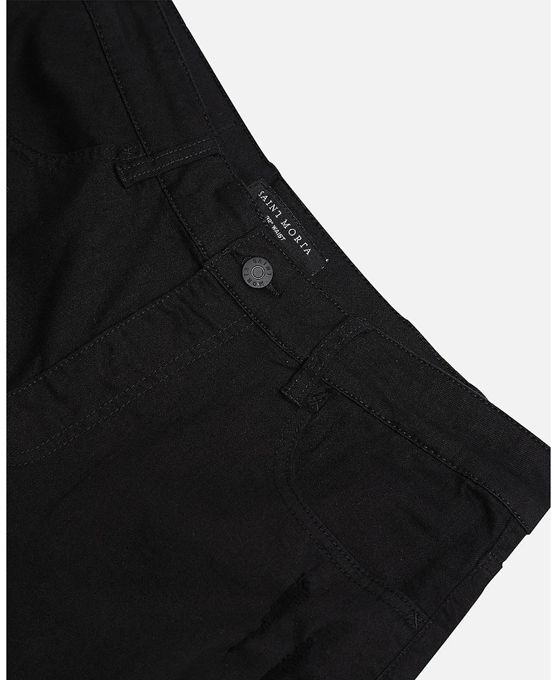 Thrashed Denim Short