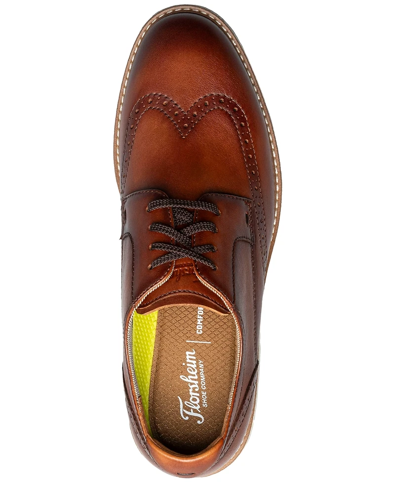 Florsheim Men's Vibe Lace-Up Wingtip Oxford Shoes