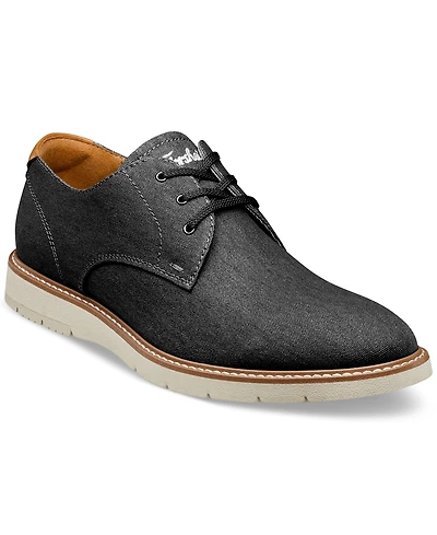 Florsheim Men's Vibe Canvas Lace-Up Plain Toe Oxford Shoes