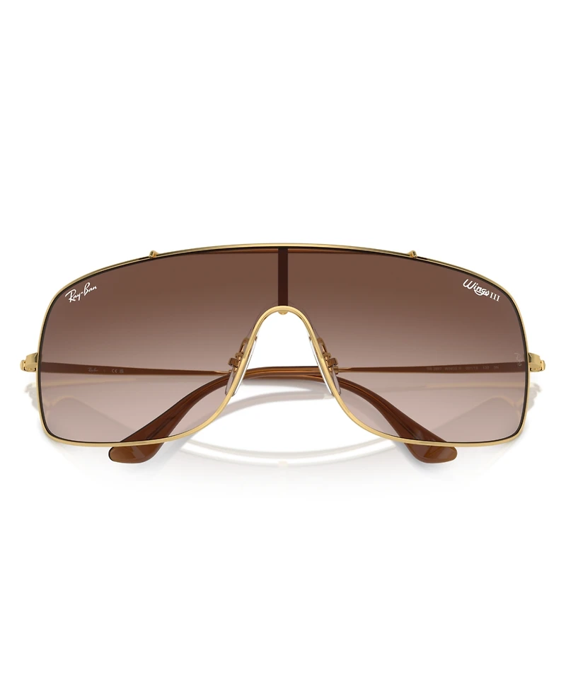 Ray-Ban Unisex Sunglasses, Wings Iii Rb3897