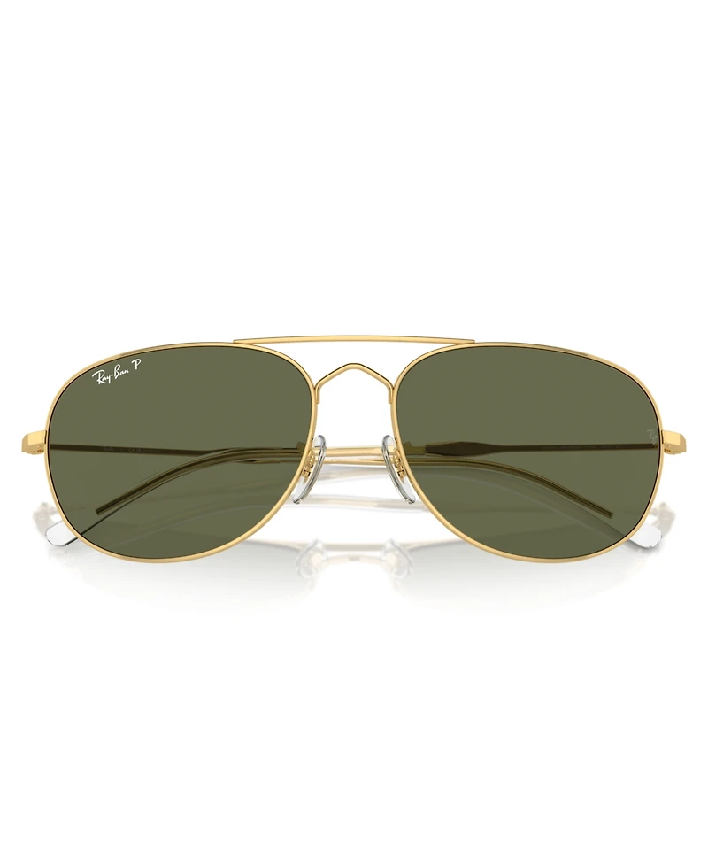 Ray-Ban Unisex Polarized Sunglasses, Bain Bridge Rb3735
