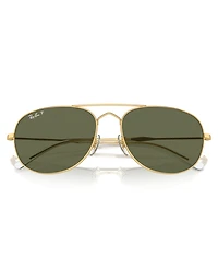 Ray-Ban Unisex Polarized Sunglasses, Bain Bridge Rb3735