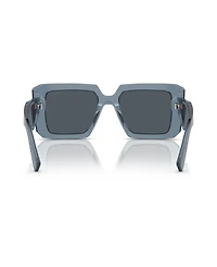 Prada Low Bridge Square Women's Sunglasses, Pr 23YSF
