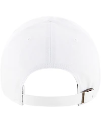 Men's '47 Brand White Distressed Colorado Buffaloes Vintage-Like Clean Up Adjustable Hat