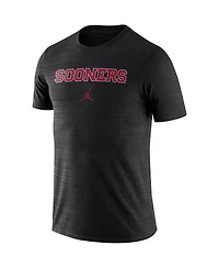 Men's Jordan Black Oklahoma Sooners Velocity Performance T-shirt