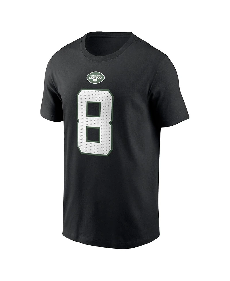 Men's Nike Aaron Rodgers New York Jets Player Name and Number T-shirt