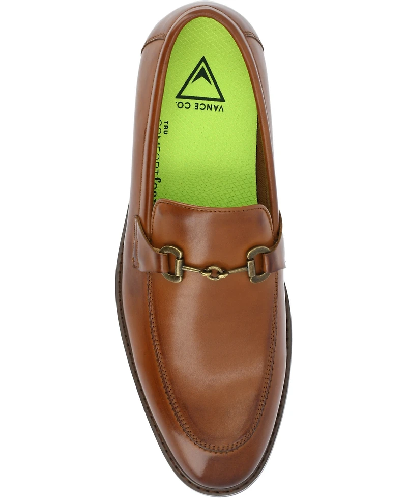 Vance Co. Men's Rupert Tru Comfort Foam Slip-On Bit Loafers