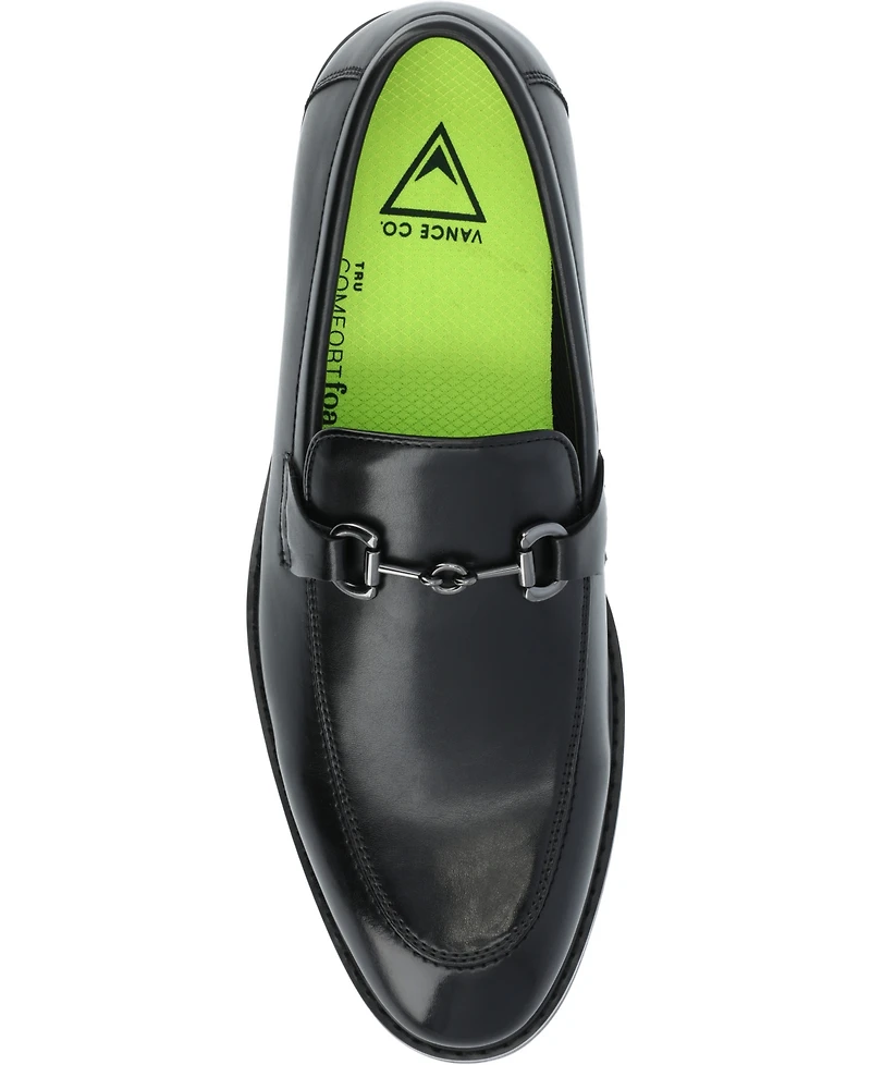 Vance Co. Men's Rupert Tru Comfort Foam Slip-On Bit Loafers
