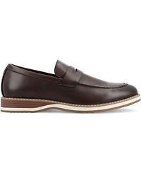 Vance Co. Men's Kahlil Tru Comfort Foam Slip-On Penny Loafers