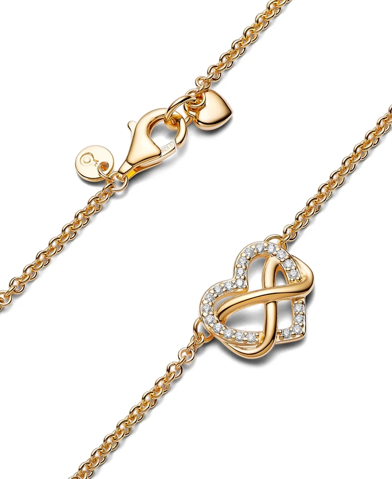 Pandora Sparkling Infinity Heart Collier Necklace