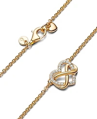 Pandora Sparkling Infinity Heart Collier Necklace