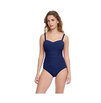 Profile by Gottex Women's Tutti Frutti D cup wide strap one piece swimsuit