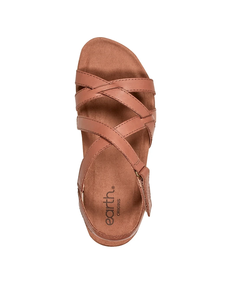 Earth Women's Sterling Strappy Sporty Sandals