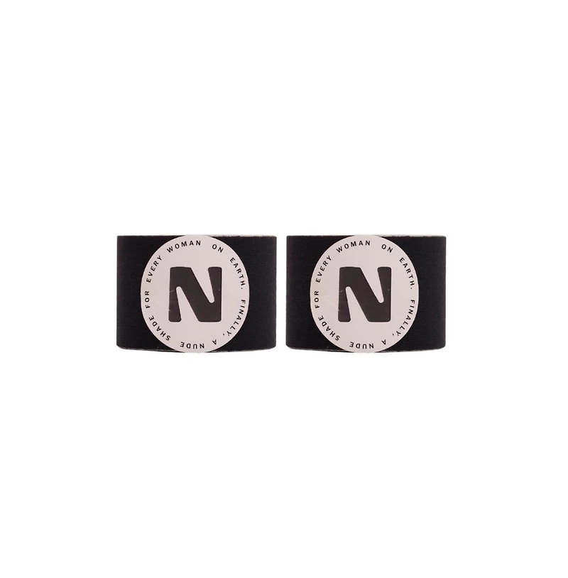 Naked Rebellion Women's The Grip Kit: Nude Shade Sweat-Proof Boob Tape 2-Pack Set