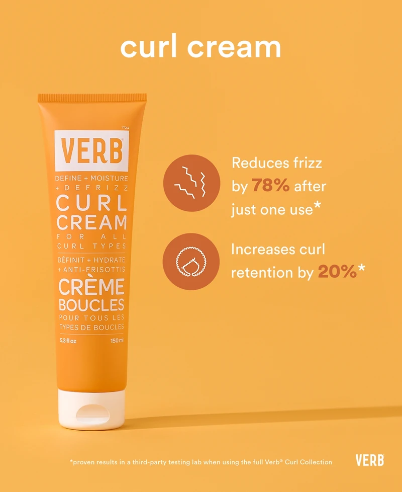 Verb Curl Cream, 5.3 oz.