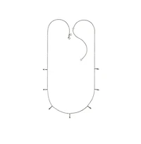 7 Drip necklace 28" or 32"