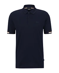 Boss by Hugo Men's Regular-Fit Rubberized Logo Polo Shirt