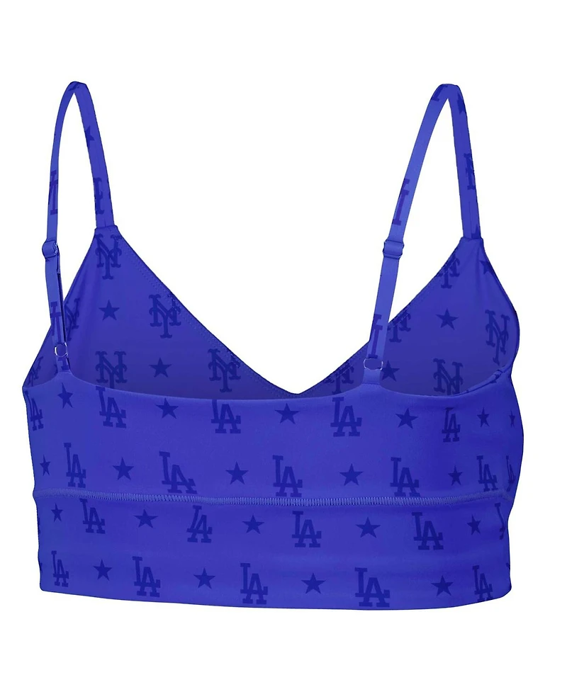 Women's Terez Royal Los Angeles Dodgers Active Bra