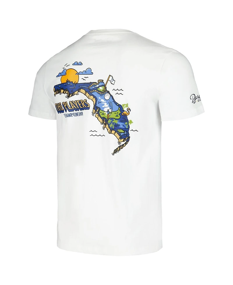 Men's Barstool Golf White The Players T-shirt