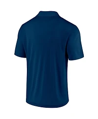 Men's Fanatics Deep Sea Blue Seattle Kraken Winning Streak Polo Shirt