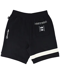 Men's and Women's Nba x Two Hype Black Brooklyn Nets Culture & Hoops Premium Classic Fleece Shorts
