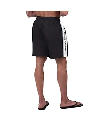 Men's G-iii Sports by Carl Banks Black Las Vegas Raiders Streamline Volley Swim Shorts