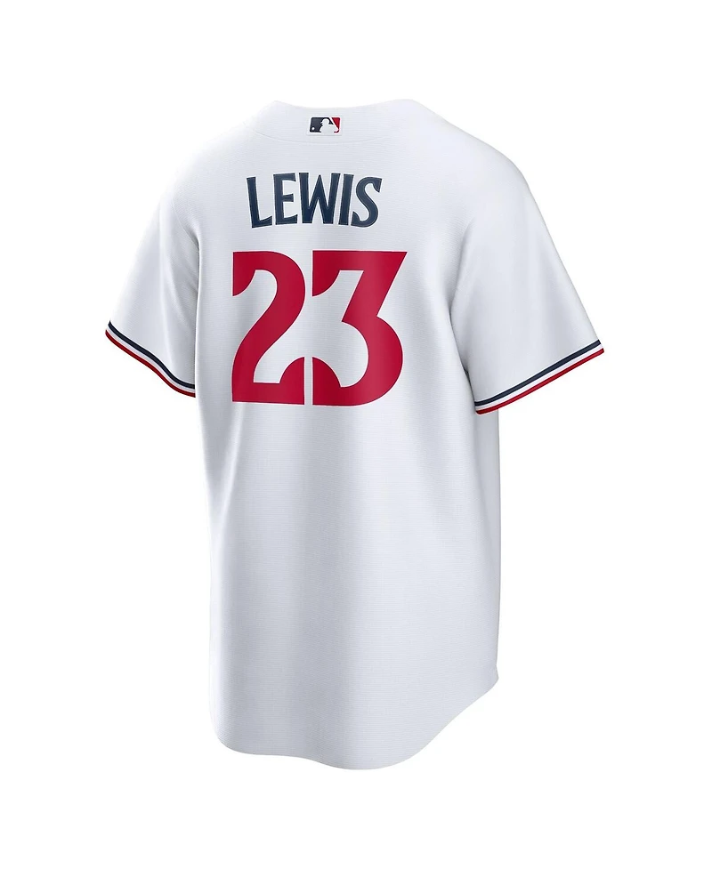 Men's Nike Royce Lewis White Minnesota Twins Replica Jersey Player
