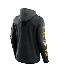 Men's Fanatics Black Denver Nuggets Home Court Pullover Hoodie