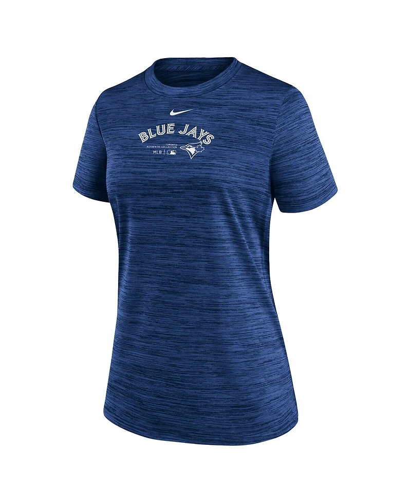 Women's Nike Royal Toronto Blue Jays Authentic Collection Velocity Performance T-shirt