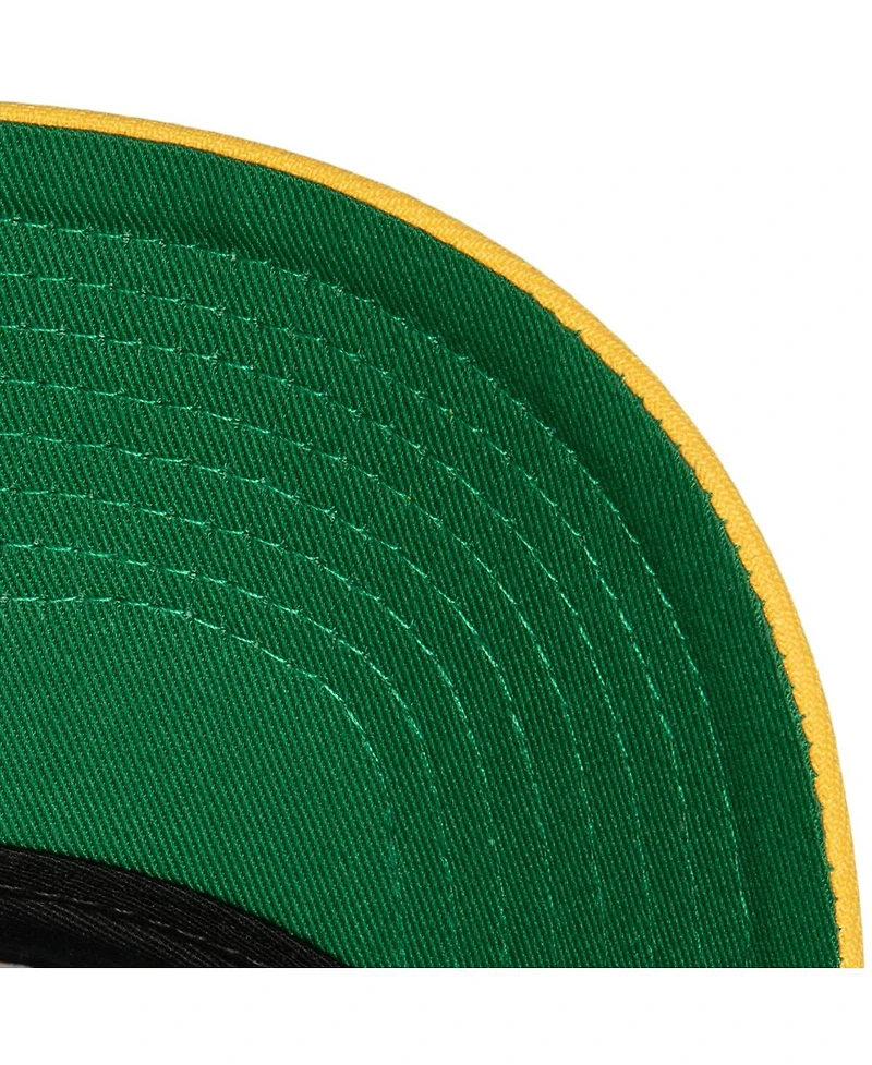 Men's Mitchell & Ness Royal, Gold Golden State Warriors Soul Xl Logo Pro Crown Snapback Hat