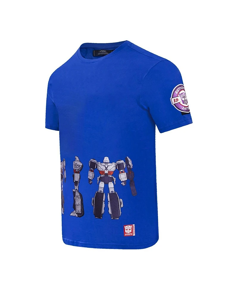Men's and Women's Freeze Max Royal Transformers Barricade T-shirt