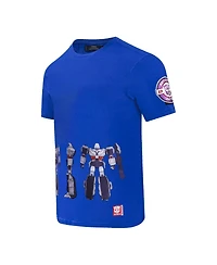 Men's and Women's Freeze Max Royal Transformers Barricade T-shirt