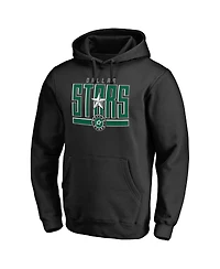 Men's Fanatics Black Dallas Stars Hometown Collection Pullover Hoodie