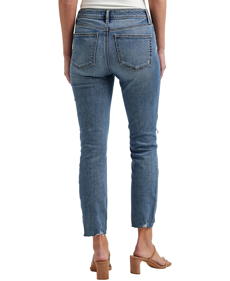 Silver Jeans Co. Most Wanted Mid Rise Americana Straight Leg