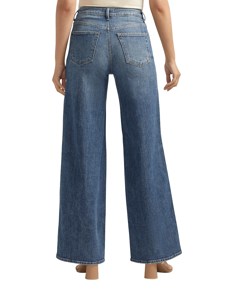 Silver Jeans Co. Isbister High Rise Wide Leg Jeans