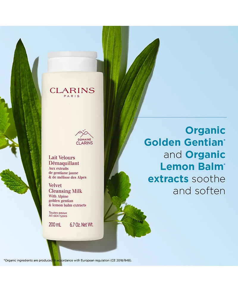 Clarins Velvet Cleansing Milk, 6.7 oz.