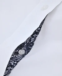 Tayion Collection Men's Solid Dress Shirt