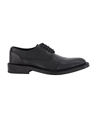 Karl Lagerfeld Paris Men's White Label Leather Cap Toe Dress Shoes