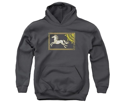 Lord Of The Rings Youth Rohan Banner Pull Over Hoodie / Hooded Sweatshirt