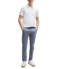 Boss by Hugo Boss Men's Stretch-Cotton Satin Slim-Fit Chinos
