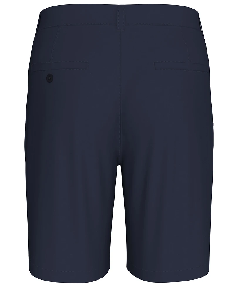 Pga Tour Men's Moisture Wicking Active Waistband 9" Golf Shorts