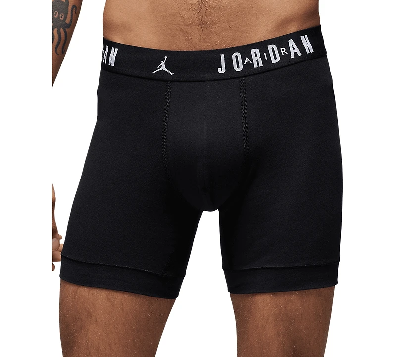 Jordan Men's 3-Pack Cotton Flight Jersey Boxer Briefs